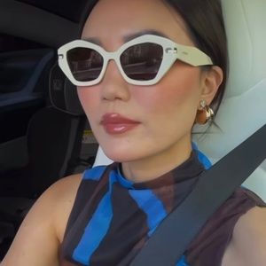 White Devon Feroce Sunglasses